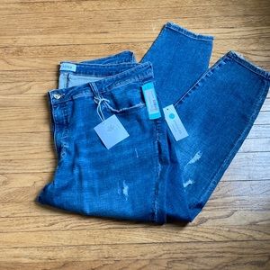 Pistola Arielle Skinny Distressed Scissor Cut Hem Jean